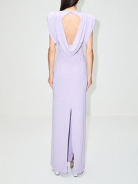 view 3 - Kylie Crystal Cowl Back Gown