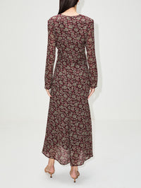 Biba Dress,VANESSA BRUNO,MARRON,Image 3