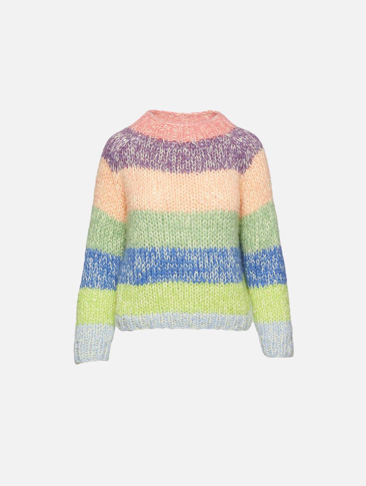view 1 - Cashmere Rainbow Pullover
