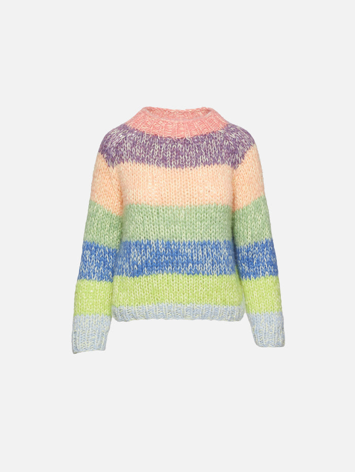 Cashmere Rainbow Pullover