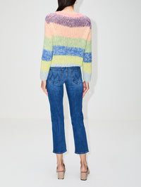 view 3 - Cashmere Rainbow Pullover