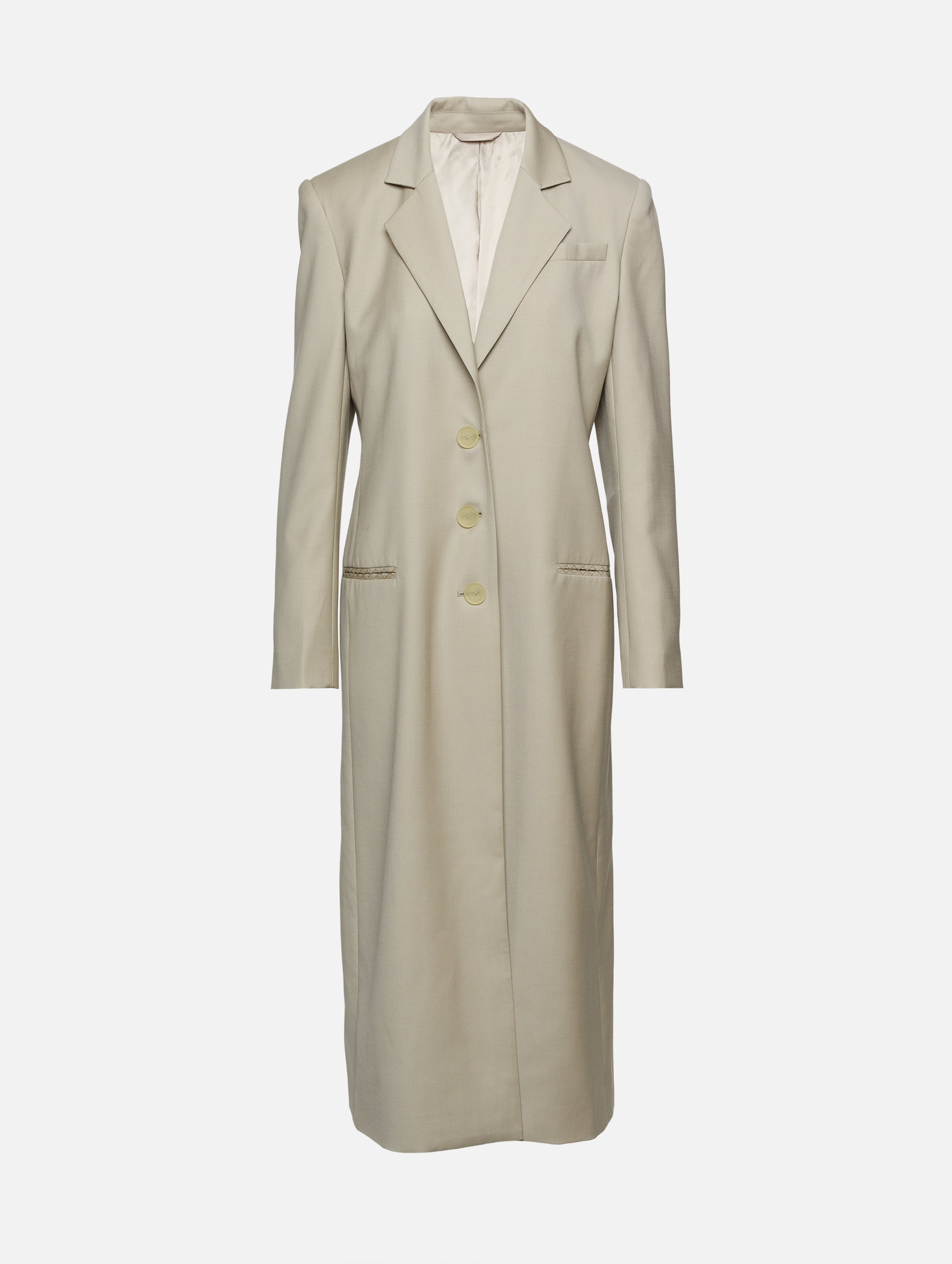 Totême Taupe Wrap Trench Coat