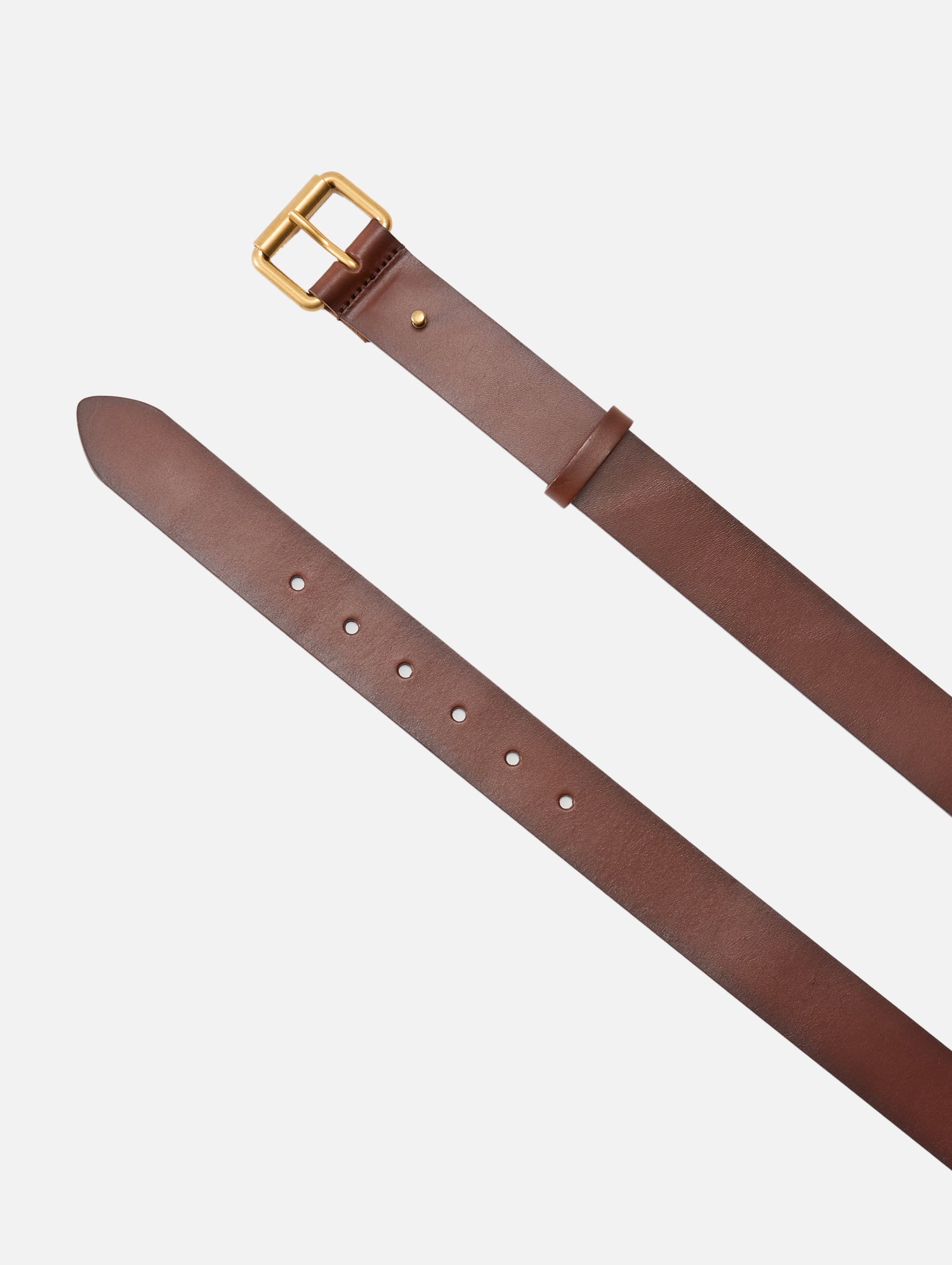 Saint Laurent fashion Belts 32 Brown