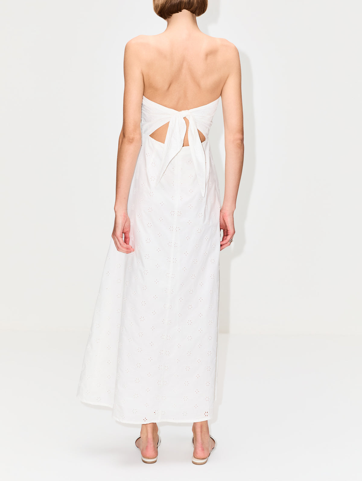 matteau strapless lace up dress Strapless Lace Up Dress