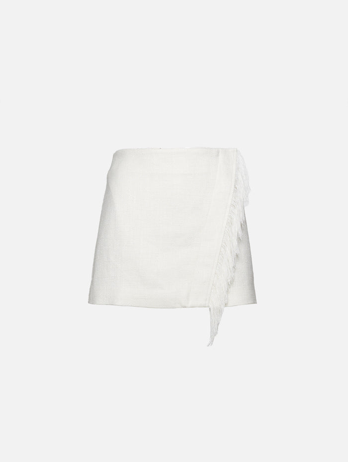 Kelley Skirt,A.L.C.,CREAM,Image 1