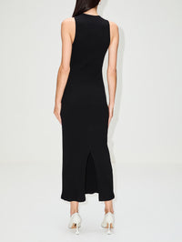 Anagram Pebble Dress,LOEWE,BLACK,Image 4