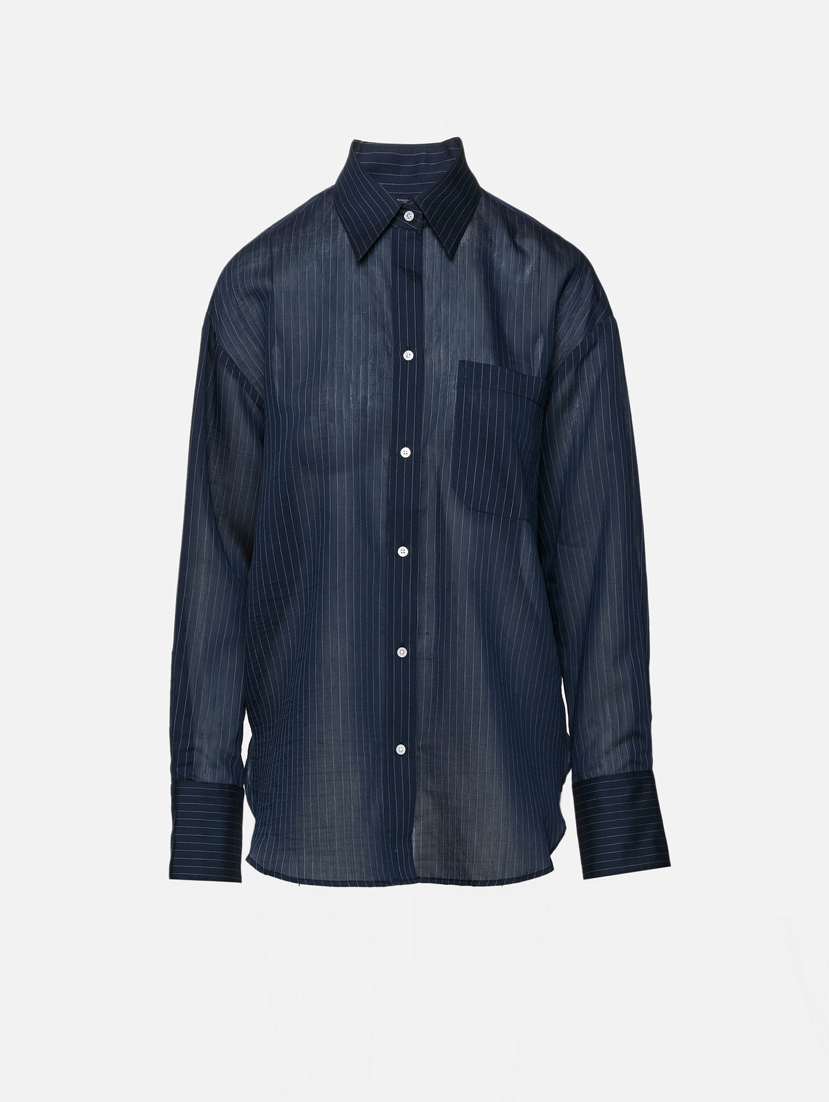 Big Joe Shirt,TWP,MIDNIGHT/WHITE,Image 1
