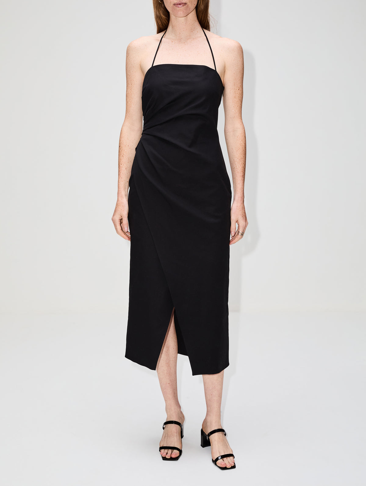 Charlotte Dress,A.L.C.,BLACK,Image 2