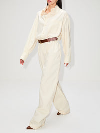 view 3 - Long Sleeve Belted Jumpsuit