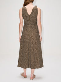 view 4 - Knotted Shoulder Midi Dress