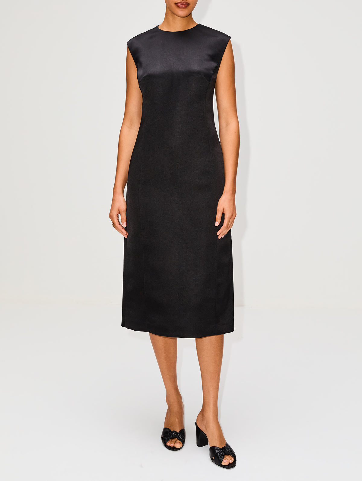 Grace Dress,VERONICA DE PIANTE,BLACK,Image 2