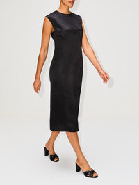 Grace Dress,VERONICA DE PIANTE,BLACK,Image 3