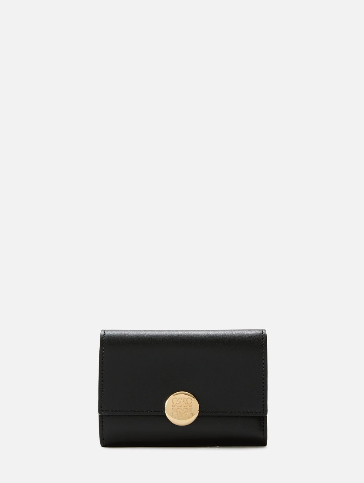 Small Pebble Vertical Wallet,LOEWE,ABYSS BLUE,Image 3