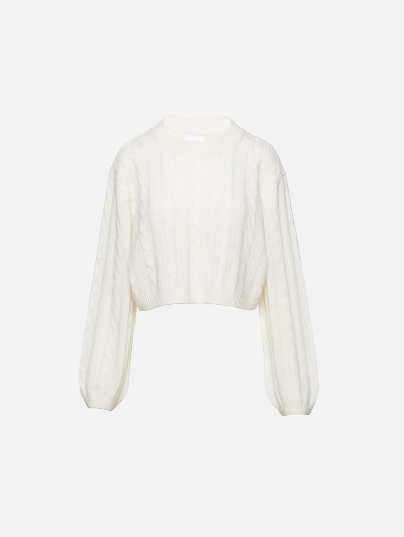 Emmanuel Cable Crewneck Sweater