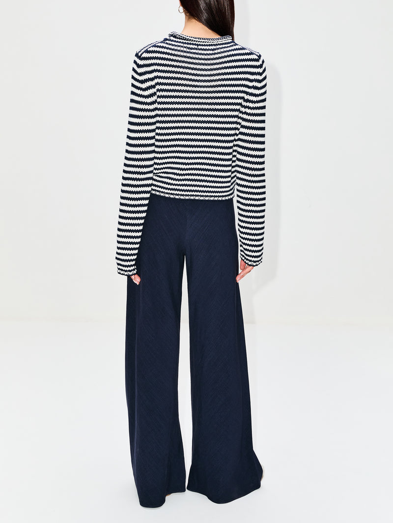 Fine Stripe Marina Sweater