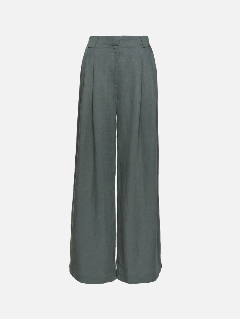 Wide Leg Pleat Pant