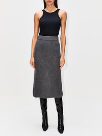 view 2 - Ribbed Pencil Skirt