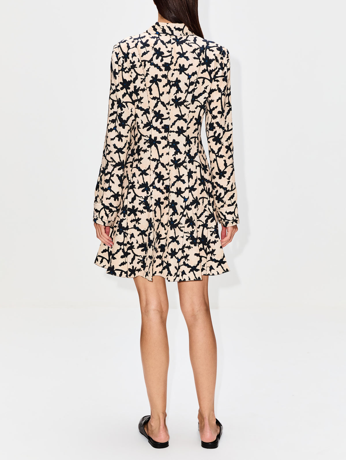 Roanne Dress,ULLA JOHNSON,NOIR,Image 4