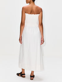 Colby Strapless Dress,POSSE,CREAM,Image 4