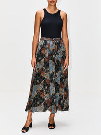 Vanna Skirt,ULLA JOHNSON,AZURE,Image 2