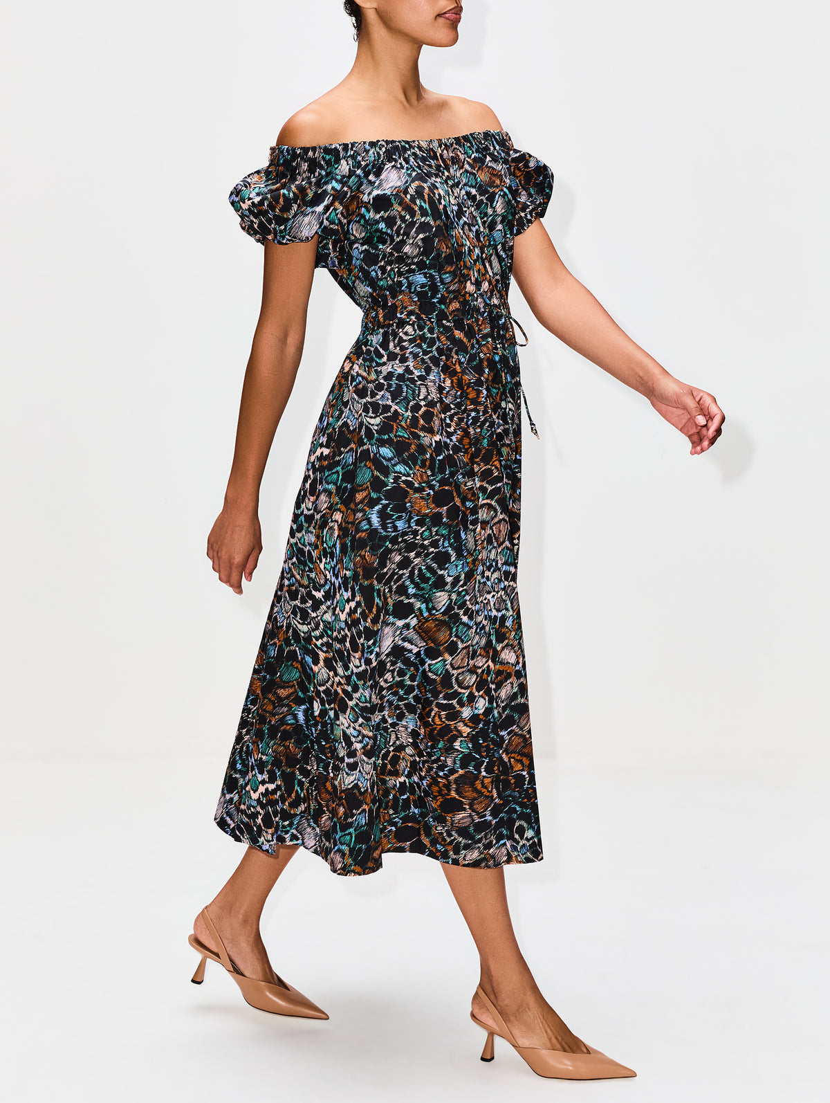 Gabi Dress,ULLA JOHNSON,STARLING,Image 3