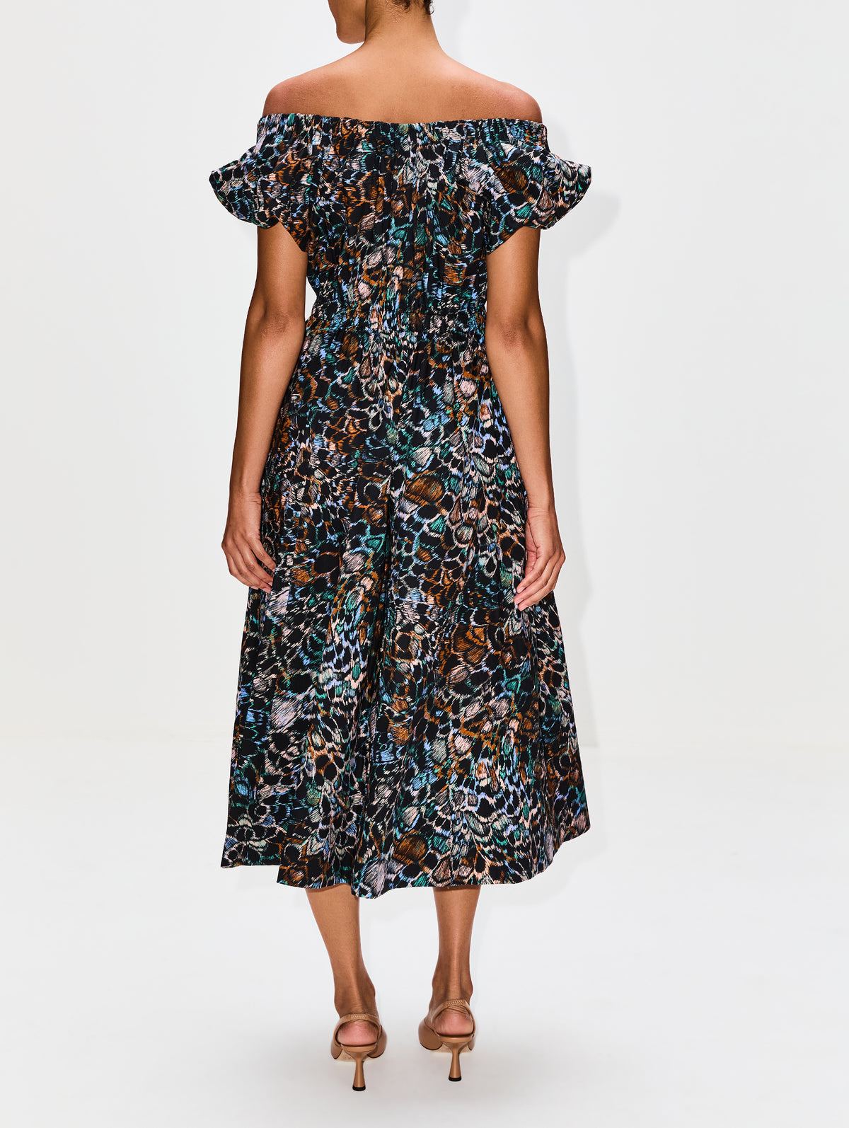 Gabi Dress,ULLA JOHNSON,STARLING,Image 4