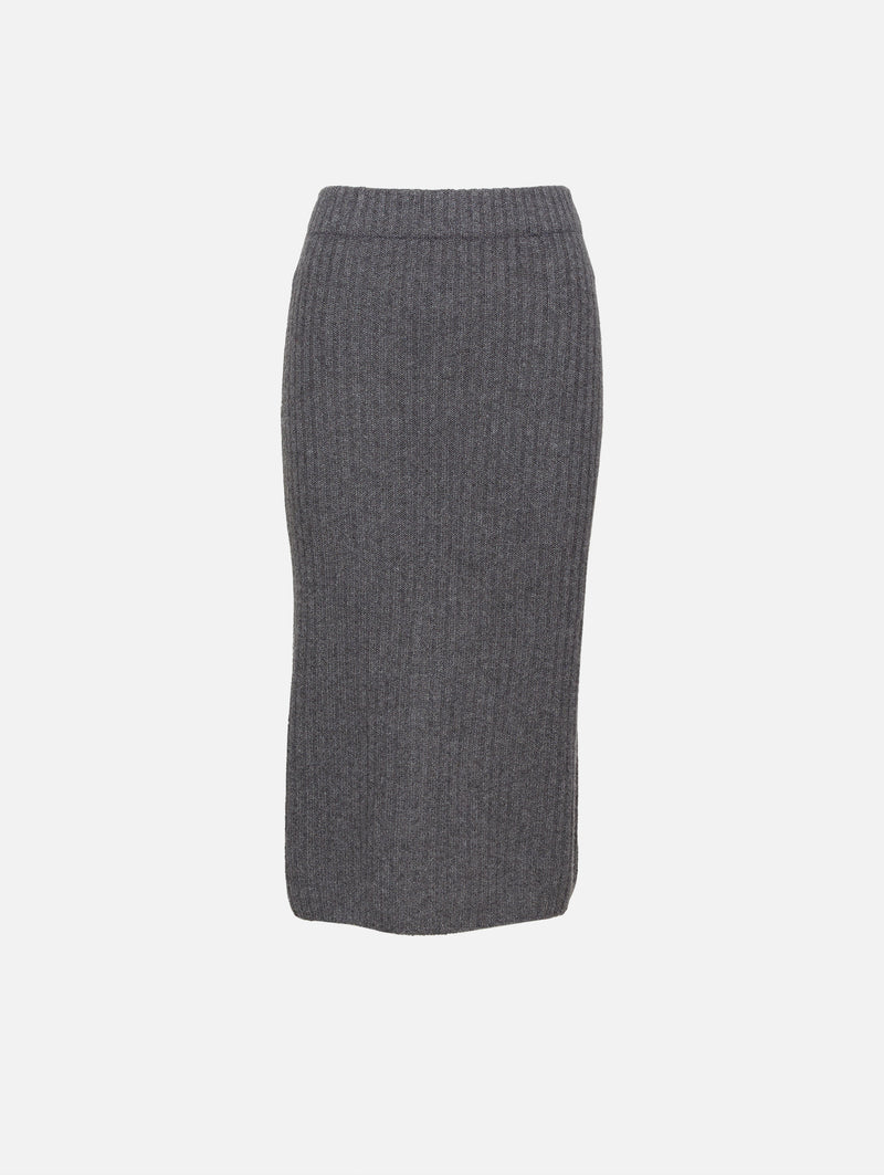 Ribbed Pencil Skirt