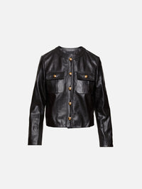 view 1 - Kitra Leather Jacket