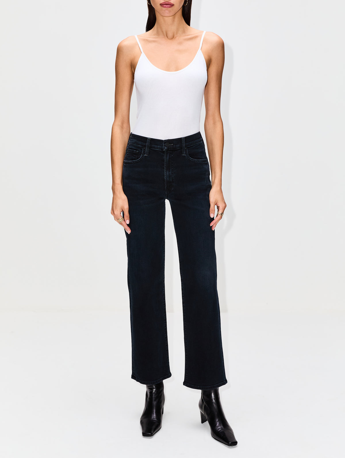 Rambler Zip Ankle Jean,MOTHER,NIGHT IN VENICE,Image 2
