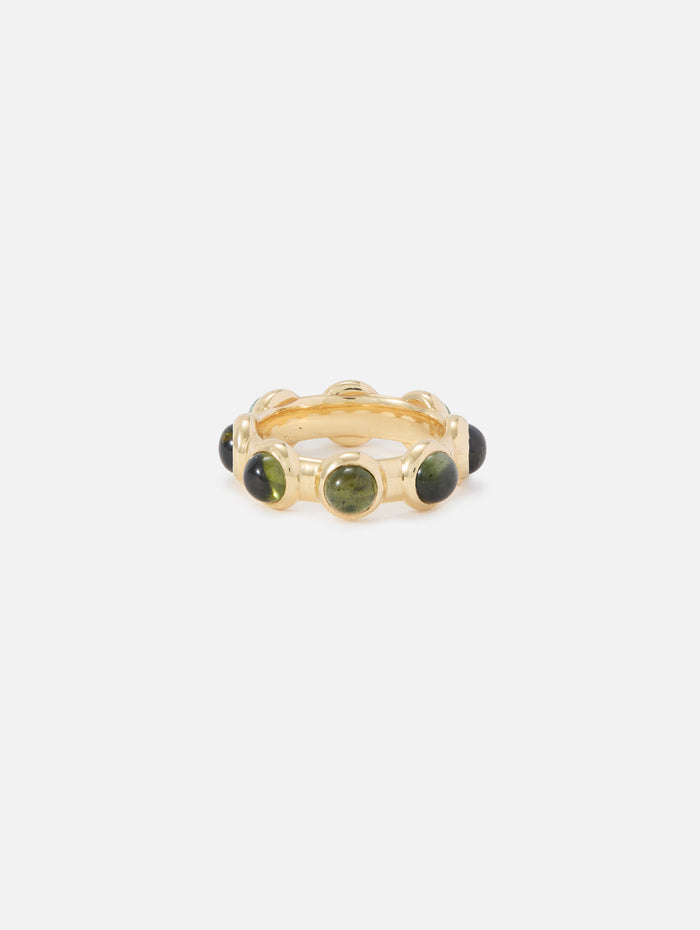 Tourmaline Vic Ring,JADE RUZZO,YELLOW GOLD,Image 1