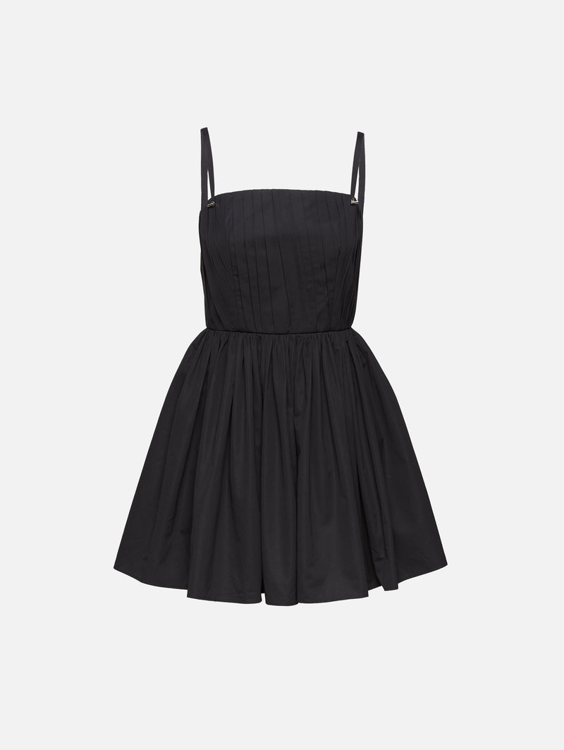 Sleeveless Cotton Day Dress | ALEXANDER MCQUEEN Sleeveless Cotton Day Dress | ALEXANDER MCQUEEN