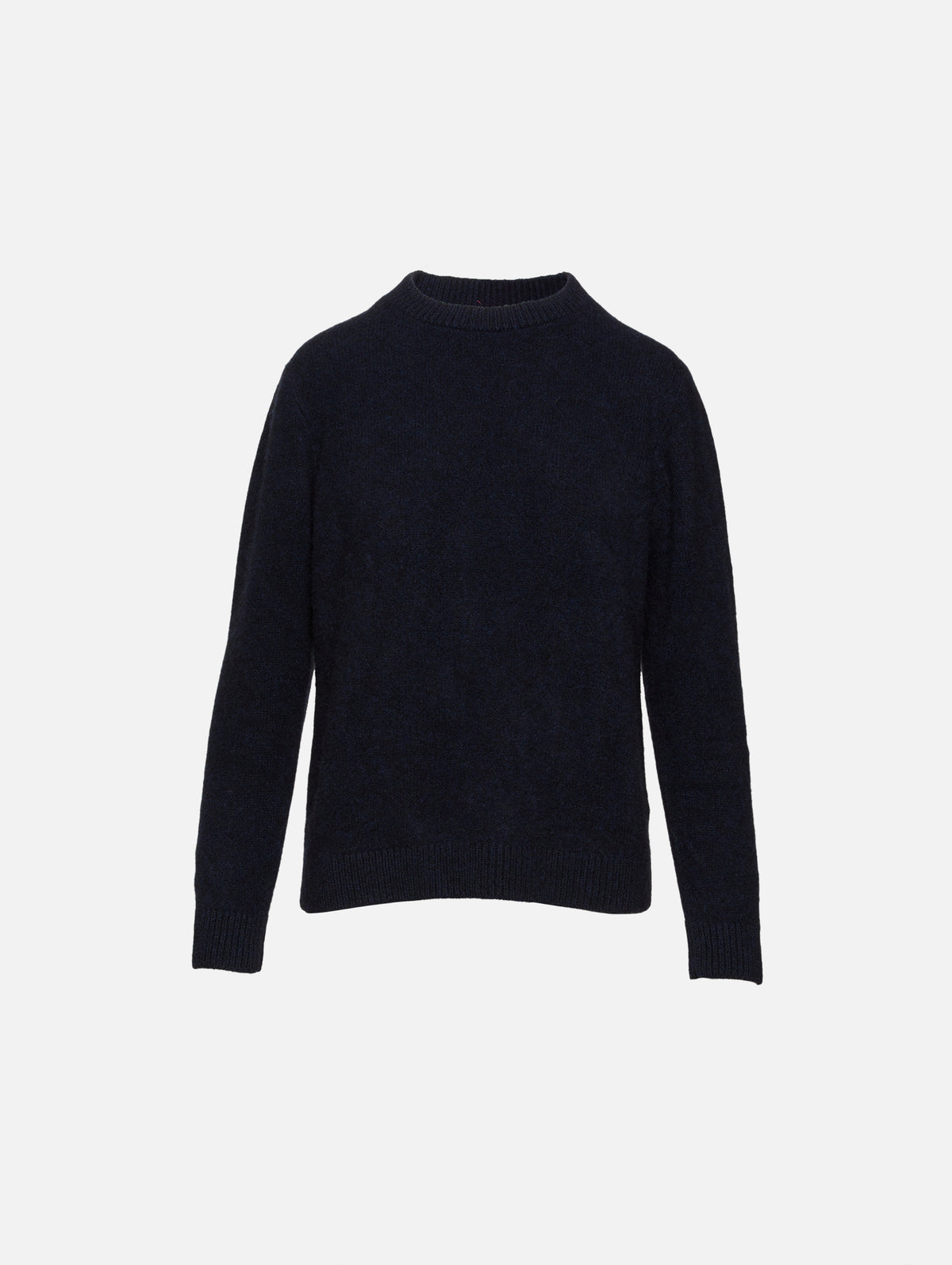 Malibu Crew Sweater,THE ELDER STATESMAN,BLUE/BLACK,Image 4