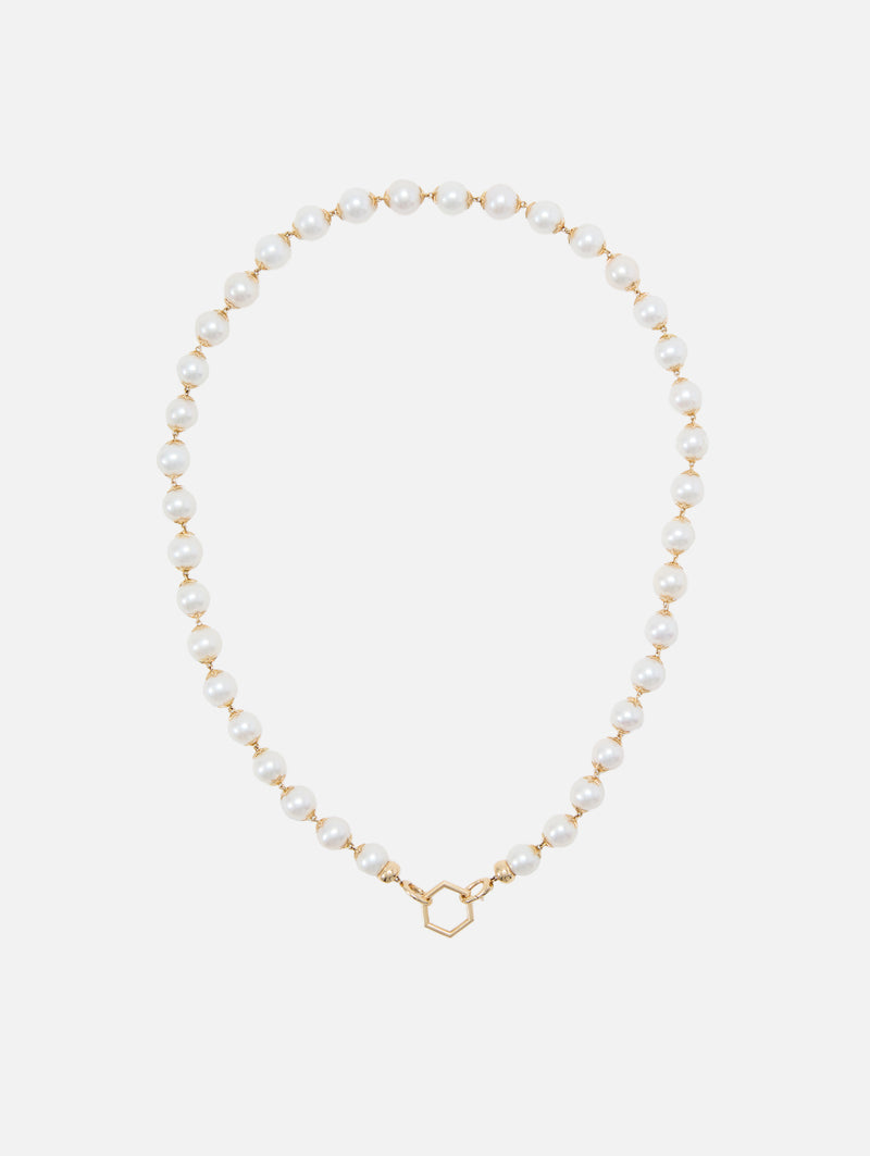 Star Cap Pearl Foundation Necklace