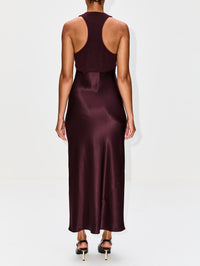 Monument Cami Dress,CHRISTOPHER ESBER,MAHOGANY,Image 4