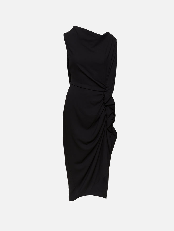 Dinam Dress,DRIES VAN NOTEN,BLACK,Image 1