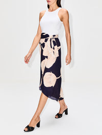 Naturalism Wrap Skirt,JOHANNA ORTIZ,OPIUM FLORALS,Image 3