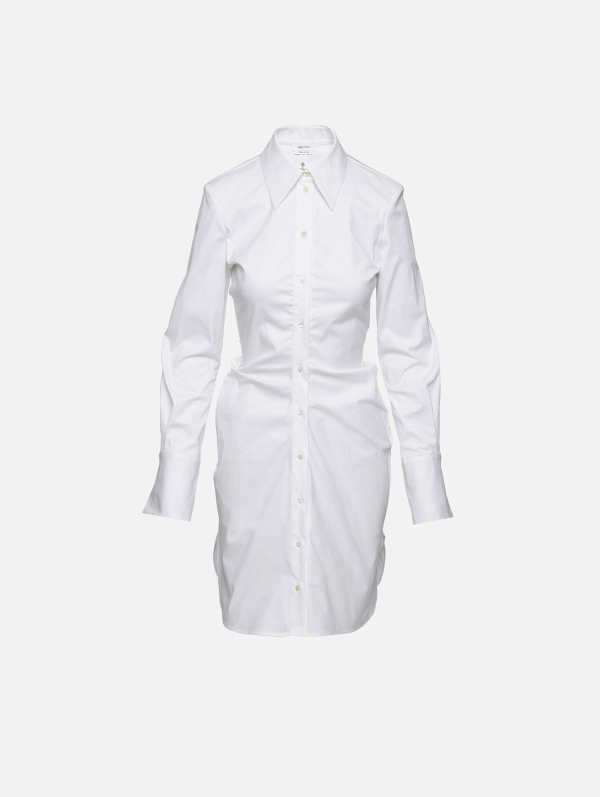 Longsleeve Cotton Day Dress | ALEXANDER MCQUEEN | elysewalker Longsleeve Cotton Day Dress | ALEXANDER MCQUEEN | elysewalker