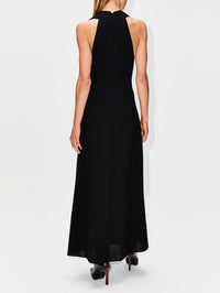 Banks V Dress,BRANDON MAXWELL,BLACK,Image 4