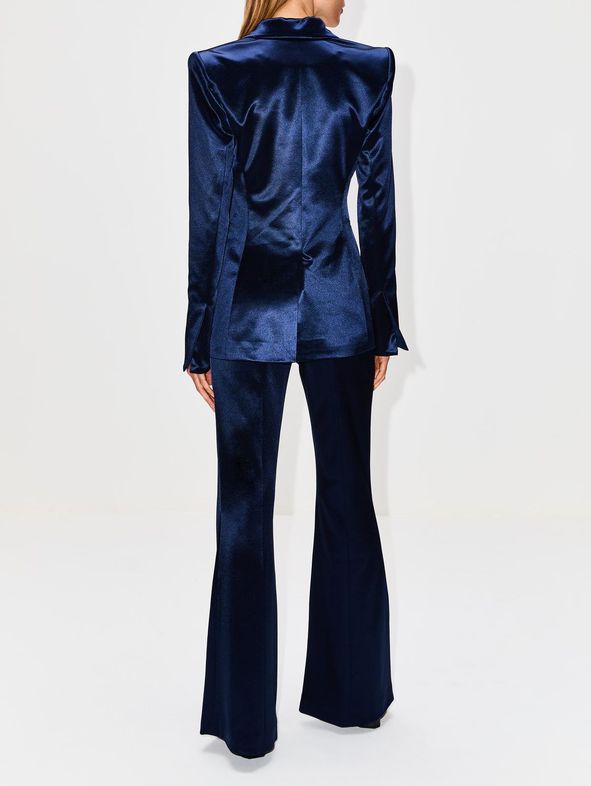 Sculpted Blazer,GALVAN,BLUE MOON,Image 3