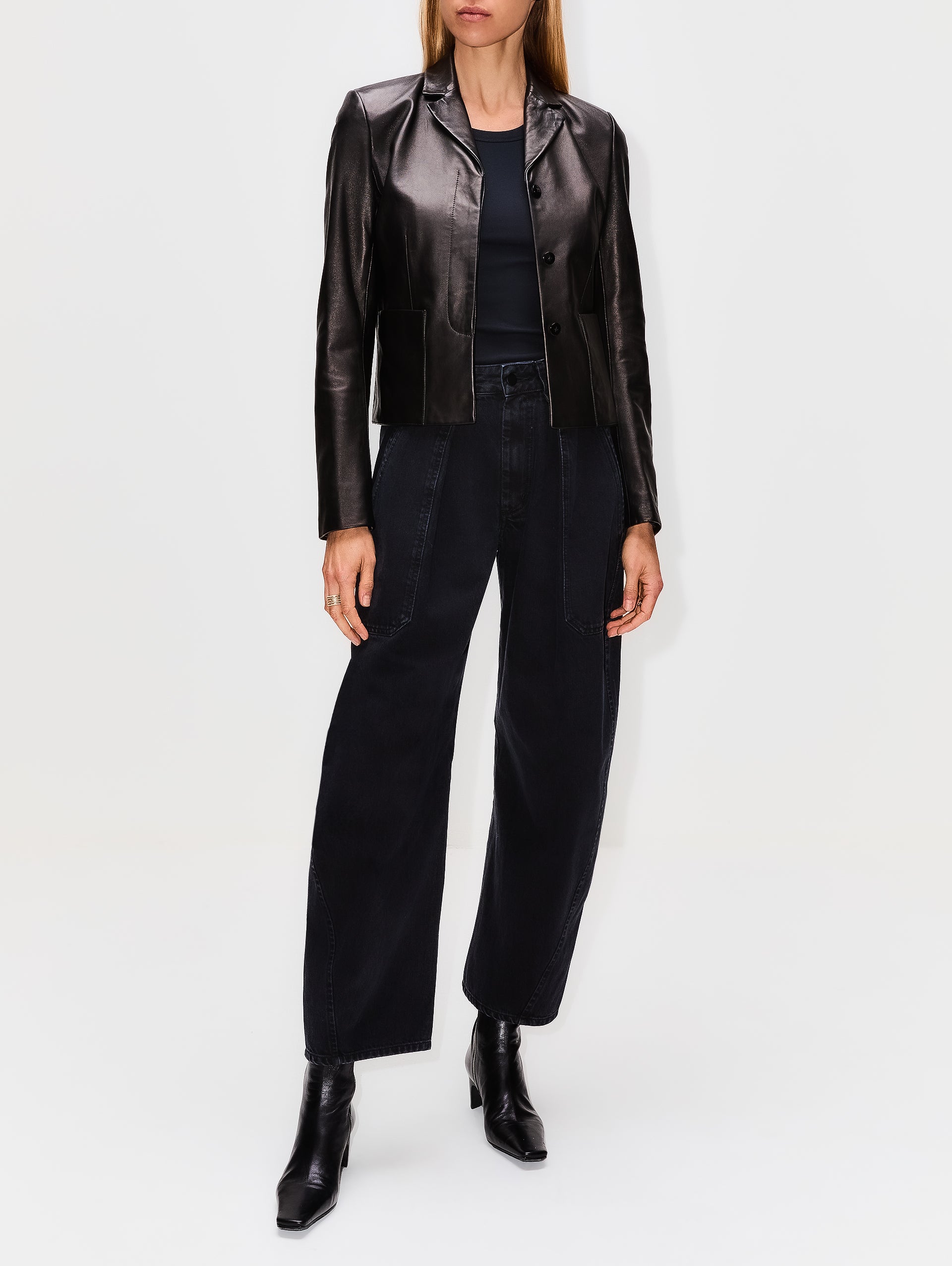 Sloane Shrunken Blazer | KALLMEYER | elysewalker