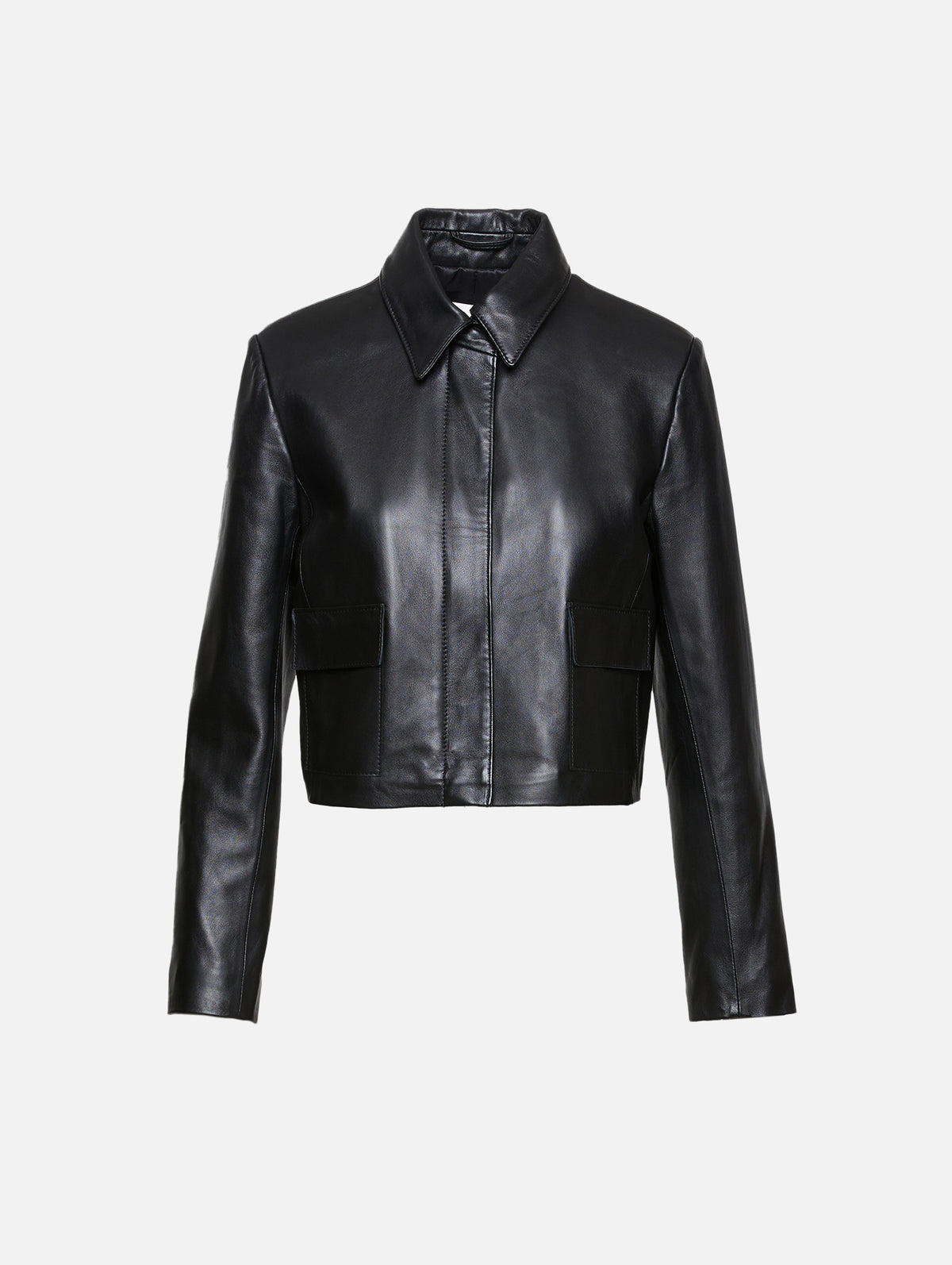 Bleeker Jacket,NOUR HAMMOUR,BLACK,Image 1