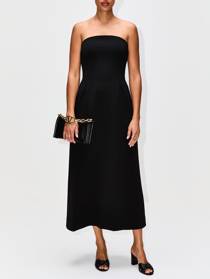 Blaise Tube Dress,KALLMEYER,BLACK,Image 1