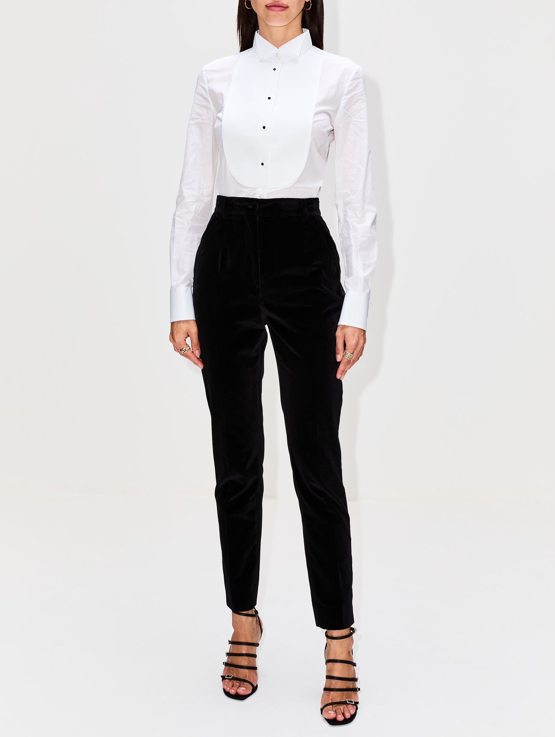 Velvet Tuxedo Pant | DOLCE & GABBANA | elysewalker