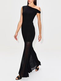 Indigo Twist Dress,SIR.,BLACK,Image 3