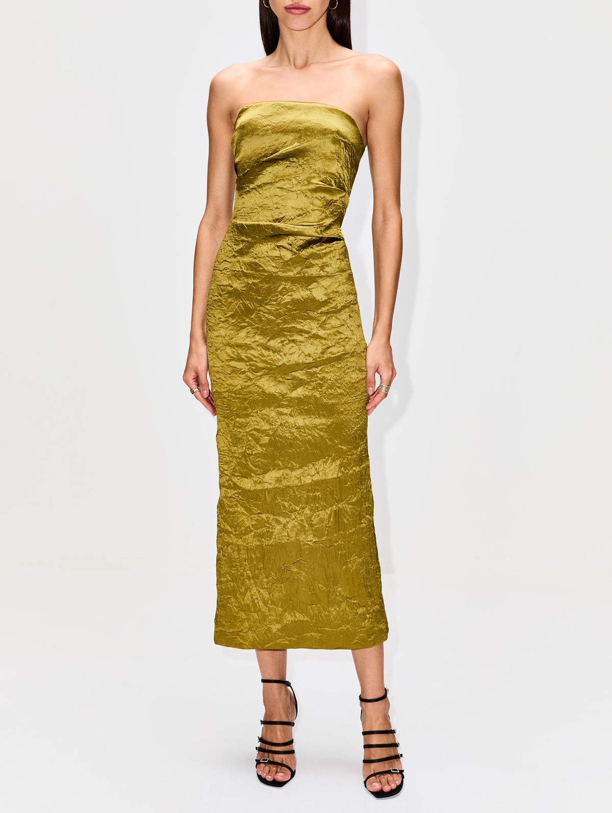 Kezia Dress,TOVE,GOLD,Image 2