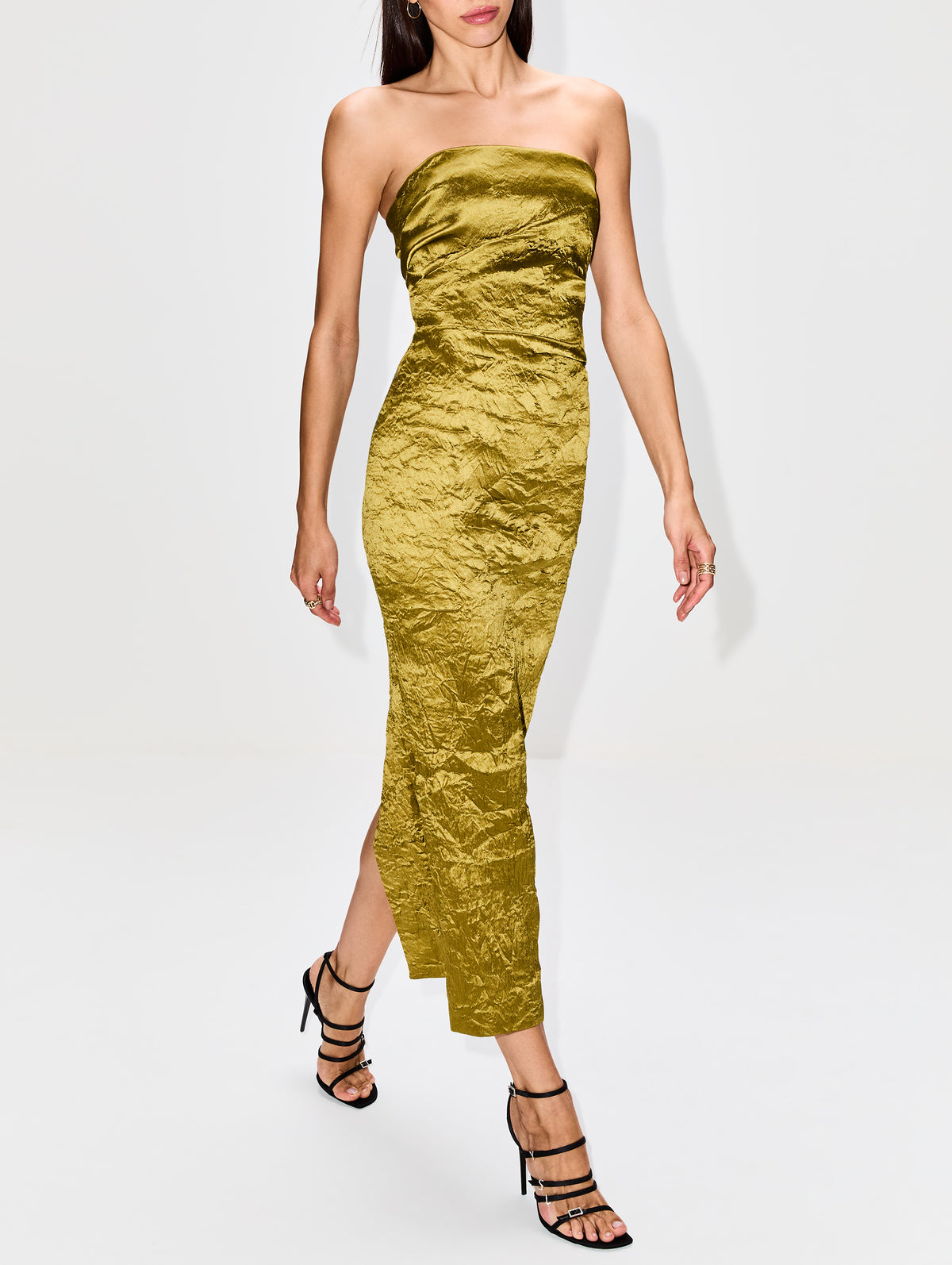 Kezia Dress,TOVE,GOLD,Image 3