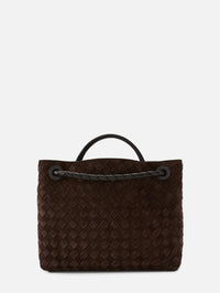 Medium Andiamo Bag,BOTTEGA VENETA,FONDANT,Image 3
