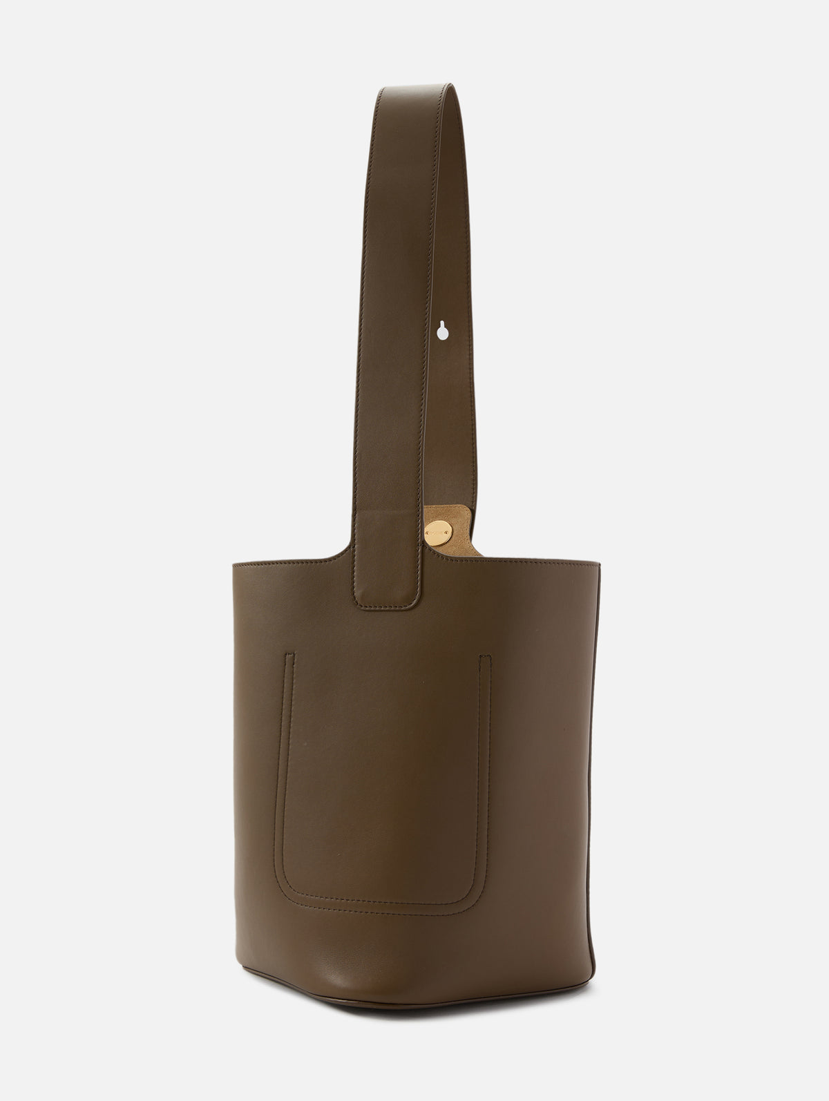 Medium Pebble Bucket Bag,LOEWE,BLACK,Image 3