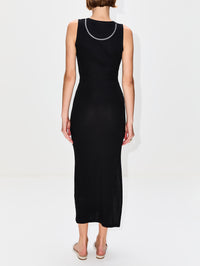 Anagram Tank Dress,LOEWE,BLACK,Image 8