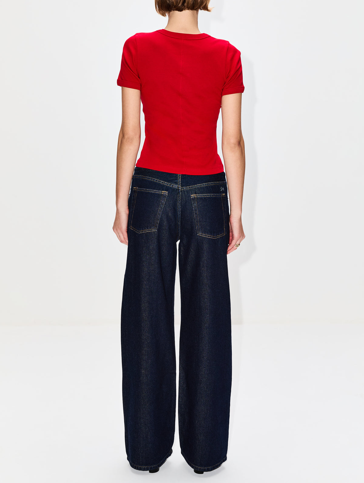 Car Tee,FLORE FLORE,RED,Image 3